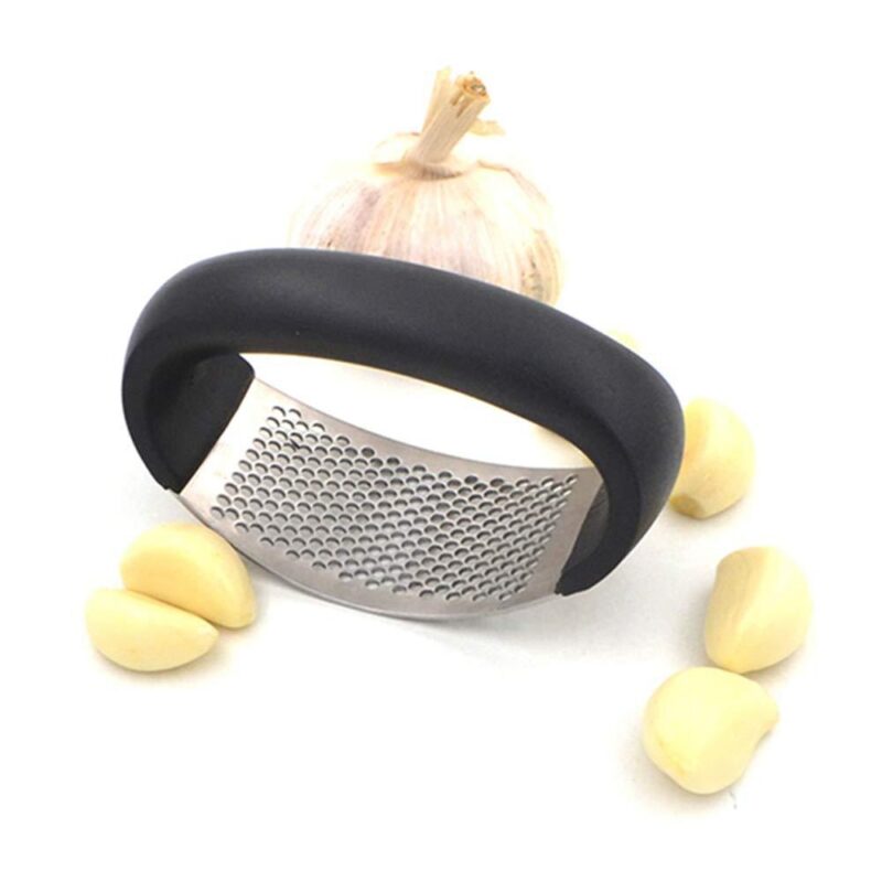 1Pcs Stainless Garlic Press Household Manual Garlic Press Device Kitchen Press Squeezer Ginger Garlic Tools Kitchen Accessories - Image 3