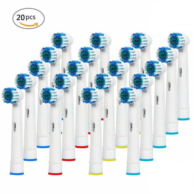 20pcs/4pcs Replacement Toothbrush Heads Electric Brush Fit for Oral B Braun Models