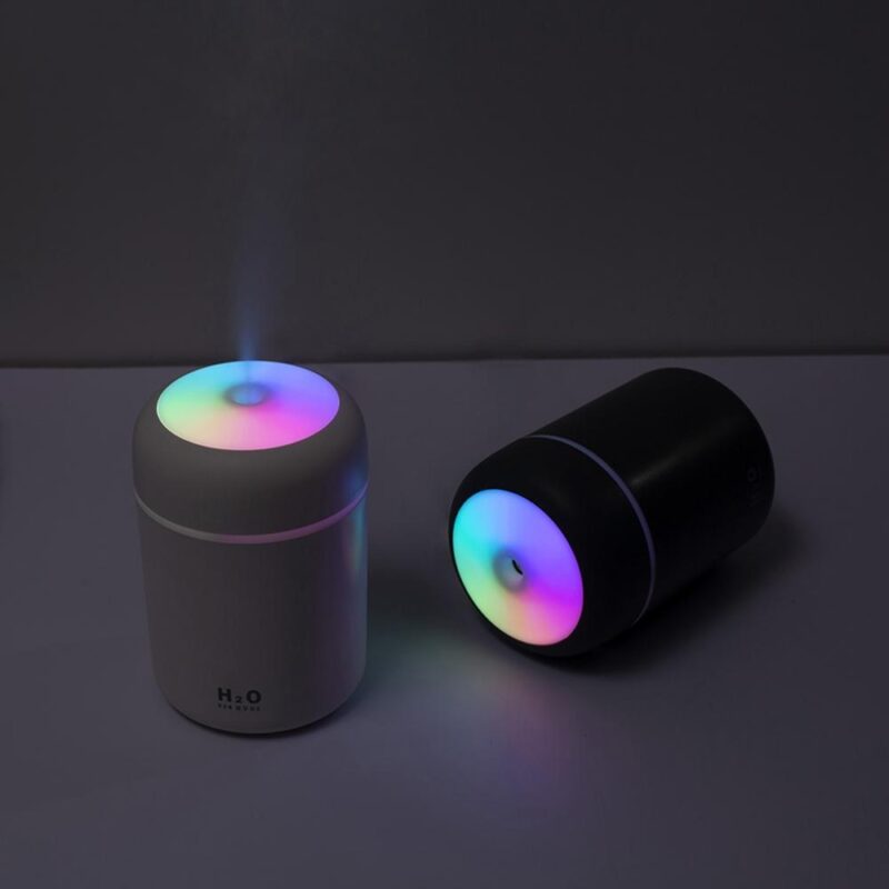 300ml Air Humidifier USB Ultrasonic Aroma Essential Oil Diffuser Romantic Soft Light Humidifier Mini Cool Mist Maker Purifier - Image 5