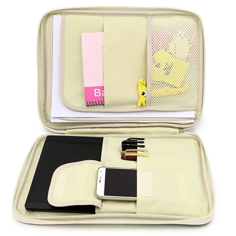 A4 File Folder Document Organizer Padfolio Multifunction Case for Ipad Bag Office Filing Briefcase Products Storage Stationery - Image 5