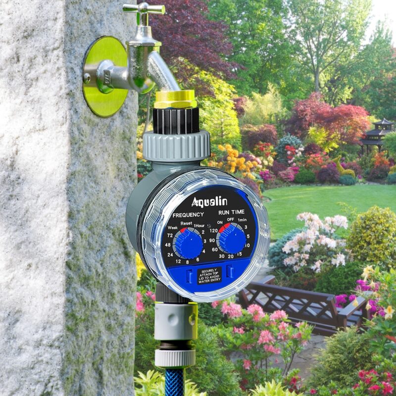 Garden  Water Timer Ball Valve Automatic Electronic Watering Timer Home Garden Irrigation Timer Controller  System #21025 - Image 2