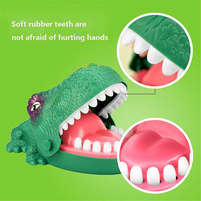 Mouth Dentist Bite Finger Game Toy Funny Dinosaur Pulling Teeth Bar Games Toys For Children  Interactive Novelty Gag Trick Jokes - Image 3