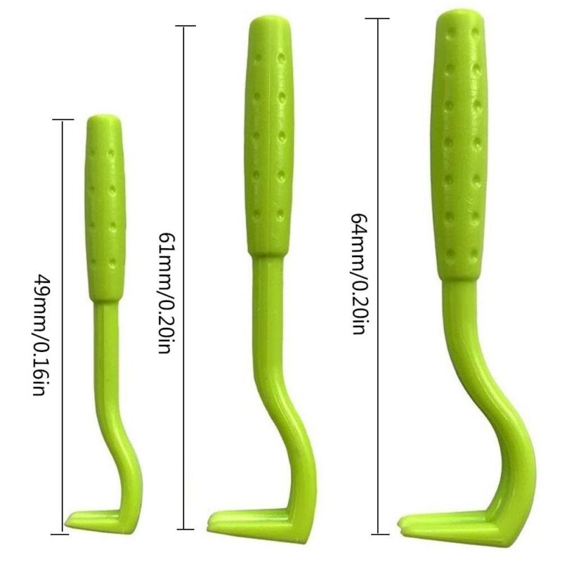 NEW 3PCS Pet Flea Remover Tool Plastic Scratching Hook Remover Pet Cat Dog Grooming Supplies Tick Removal Tool Tweezers Comb - Image 6