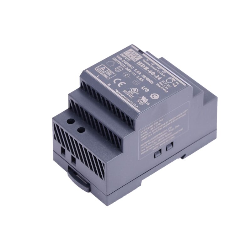 Original Mean Well HDR-15 30 60 100 150 series DC 5V 12V 15V 24V 48V meanwell Ultra Slim Step Shape DIN Rail Power Supply - Image 4