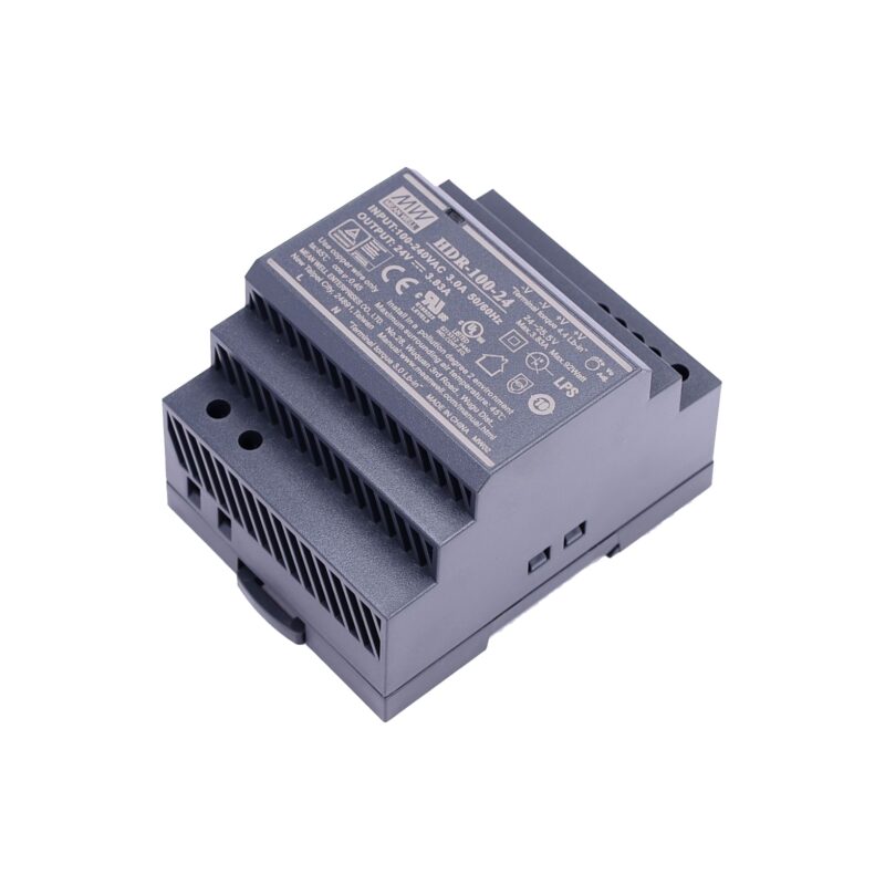 Original Mean Well HDR-15 30 60 100 150 series DC 5V 12V 15V 24V 48V meanwell Ultra Slim Step Shape DIN Rail Power Supply - Image 5