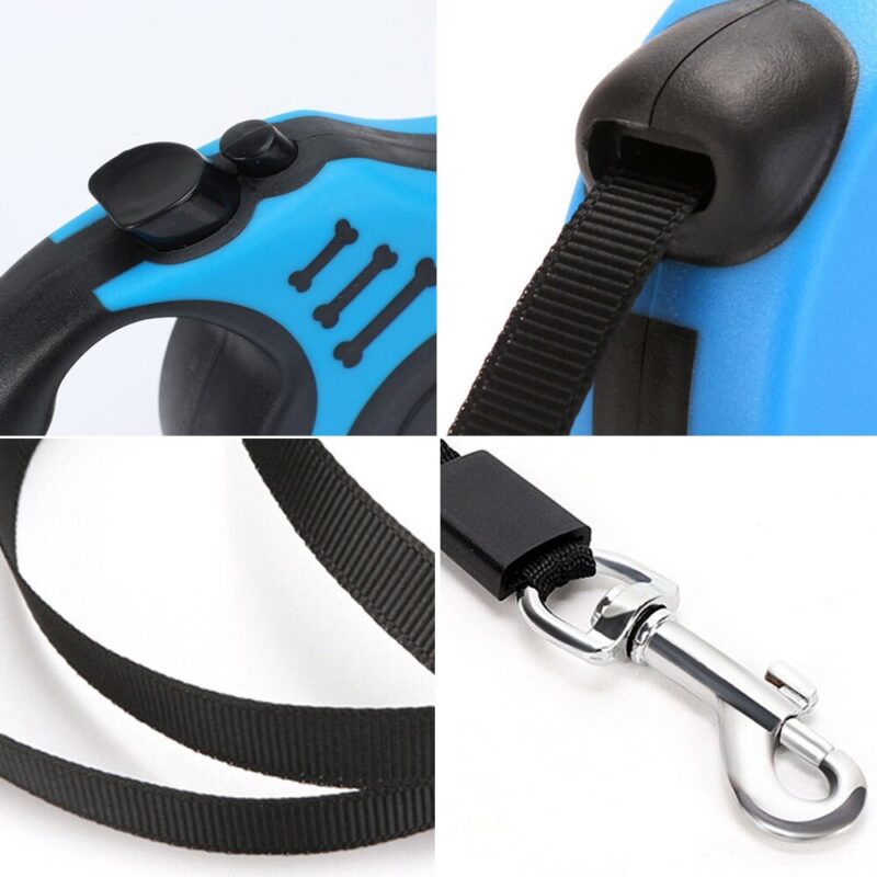 Retractable Dog Leash 3M/5M Automatic Flexible Dog Puppy Cat Traction Rope Belt Dog Leash for Small Medium Dogs Pet Supplies - Image 4