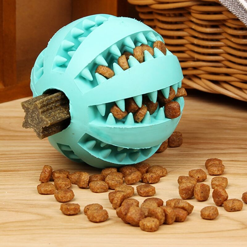 Toys for Dogs Rubber Dog Ball For Puppy Funny Dog Toys For Pet Puppies Large Dogs Tooth Cleaning Snack Ball Toy For Pet Products - Image 6