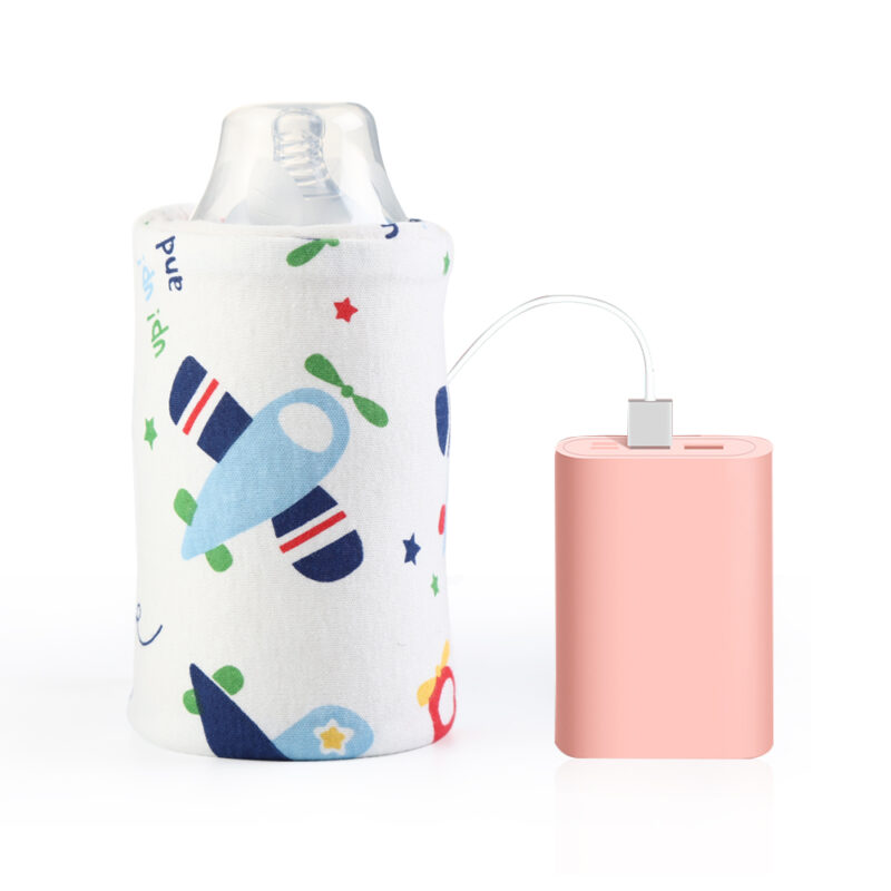 USB Milk Water Warmer Travel Stroller Insulated Bag Baby Nursing Bottle Heater Newborn Infant Portable Bottle Feeding Warmers - Image 3