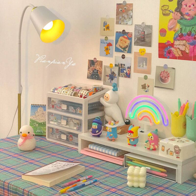 W&G Cute Rainbow LED Unicorn Neon Sign Night Light Home Kids Bedroom Indoor Lighting Decor Lamp Lovely LED Night Light 2021 New - Image 4