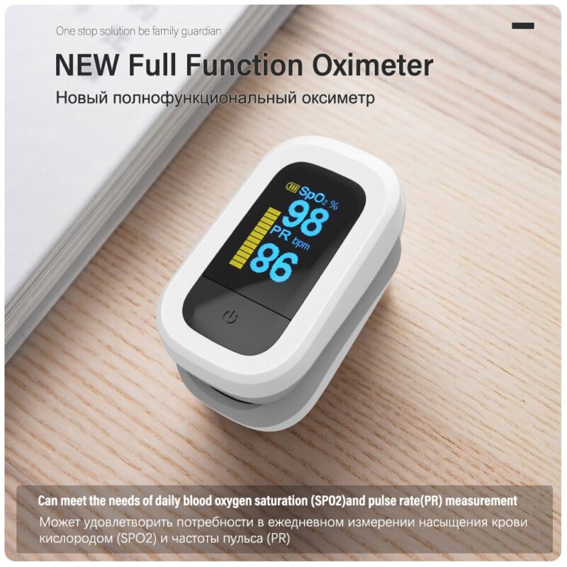 Yongrow Medical Finger Pulse Oximeter Blood Oxygen Saturation Meter Heart Rate Monitor OLED Oximetro de dedo Monitor Health Care - Image 2