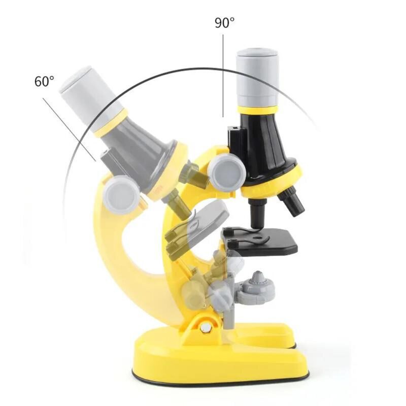 Zoom Microscope Biology Lab LED 1200x School Children Science Experiment Kit Education Scientific Toys Gifts For Child Scientist - Image 3